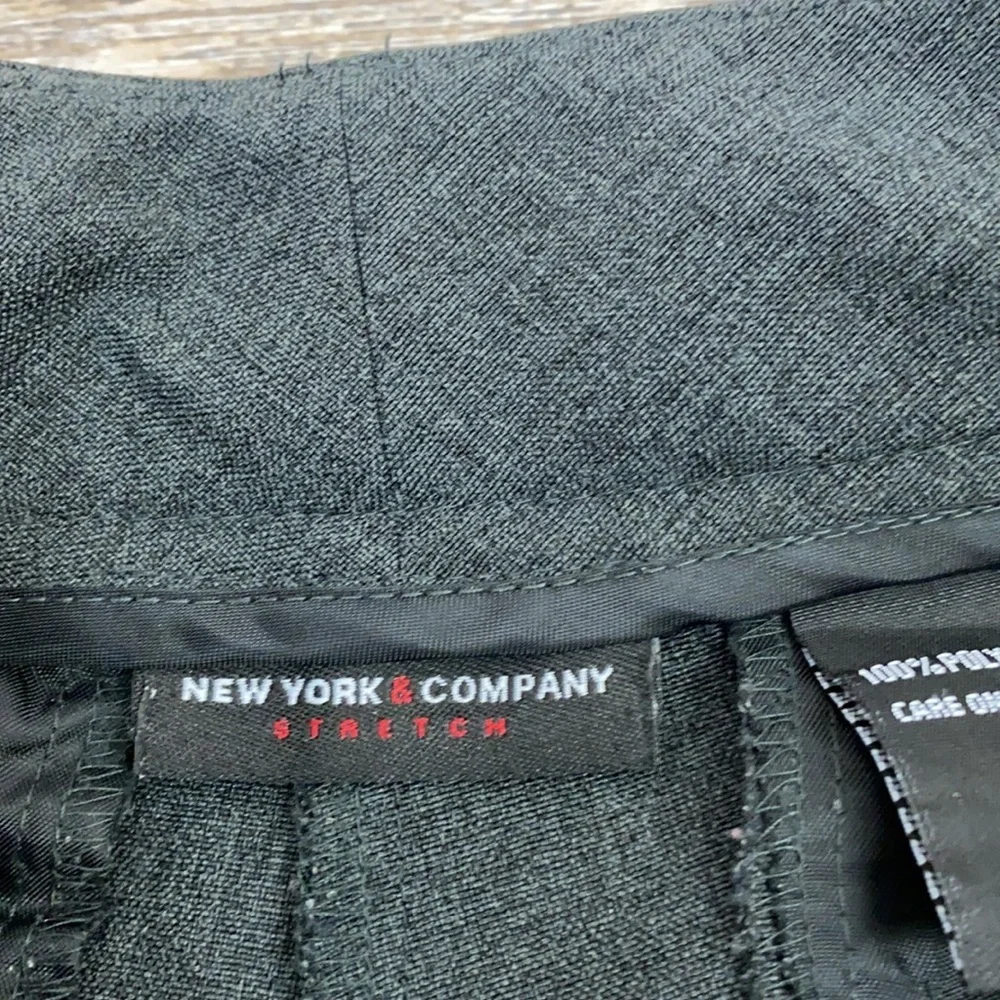 New York and Co Gray Dress Pants 2Tall - Picture 7 of 12